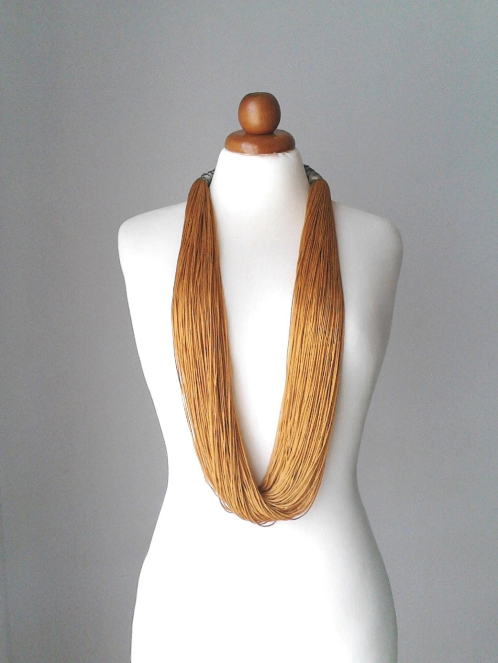 Unique Silk Necklace
